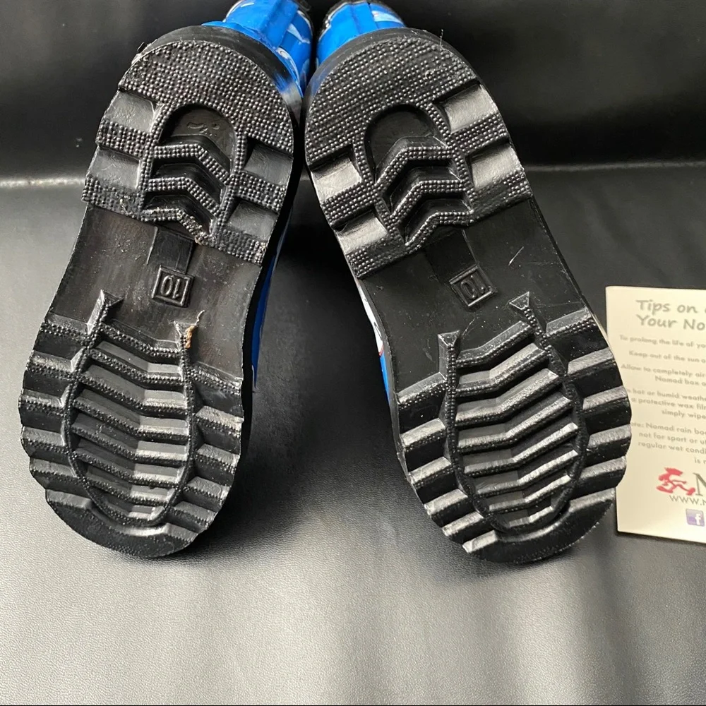 Nomad space alien rain boots kids size 12